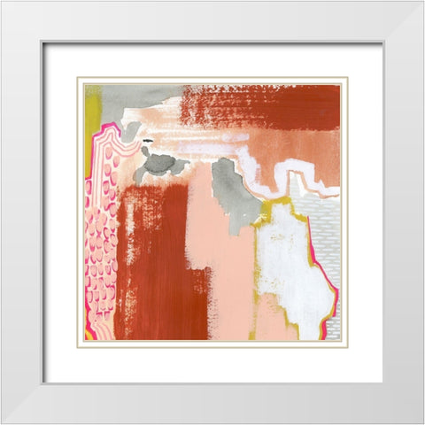 Deserted III White Modern Wood Framed Art Print with Double Matting by Popp, Grace