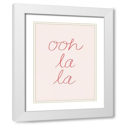 En France VI White Modern Wood Framed Art Print with Double Matting by Borges, Victoria