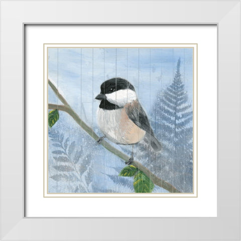Eastern Songbird II White Modern Wood Framed Art Print with Double Matting by Ludwig, Alicia