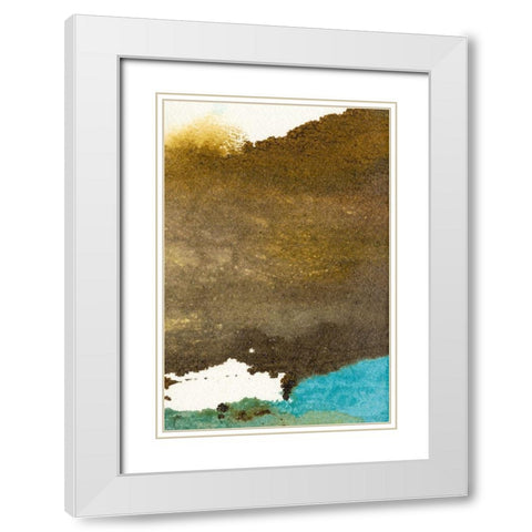 Light Coming Through I White Modern Wood Framed Art Print with Double Matting by Combs, Joyce