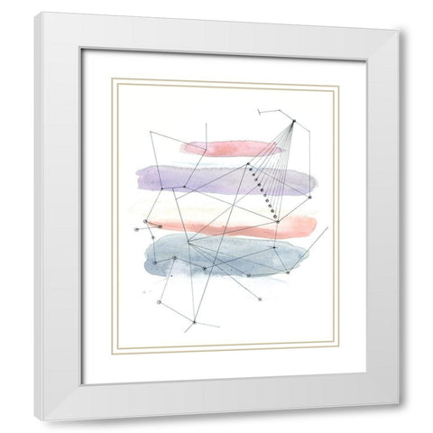 Desert Series II White Modern Wood Framed Art Print with Double Matting by Delamater, Rob