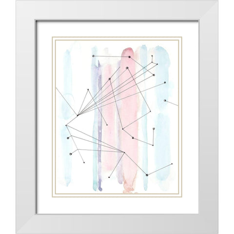 Desert Series VIII White Modern Wood Framed Art Print with Double Matting by Delamater, Rob