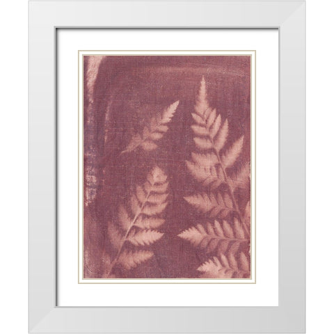 Botanical Sun I White Modern Wood Framed Art Print with Double Matting by Sizemore, Natalie