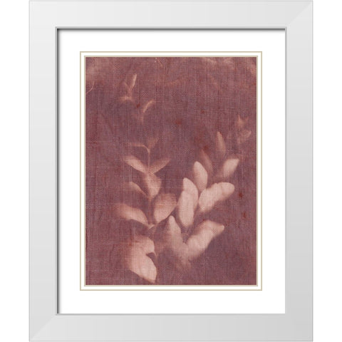 Botanical Sun II White Modern Wood Framed Art Print with Double Matting by Sizemore, Natalie