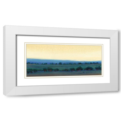 Morning Dew I White Modern Wood Framed Art Print with Double Matting by OToole, Tim