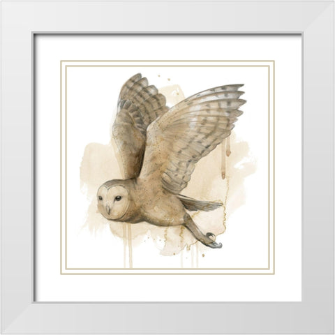 Midnight Watch II White Modern Wood Framed Art Print with Double Matting by Popp, Grace