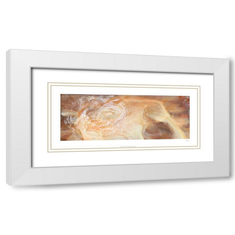 Travel in Light VI White Modern Wood Framed Art Print with Double Matting by Bramma, Lila