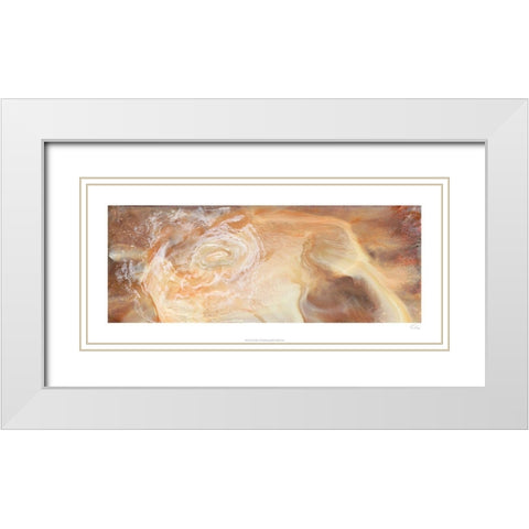 Travel in Light VI White Modern Wood Framed Art Print with Double Matting by Bramma, Lila