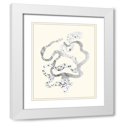 Cattywampus I White Modern Wood Framed Art Print with Double Matting by Douglas, Jamie