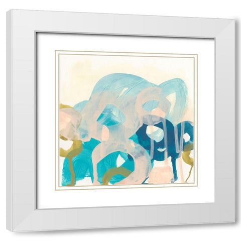 Filament IV White Modern Wood Framed Art Print with Double Matting by Vess, June Erica