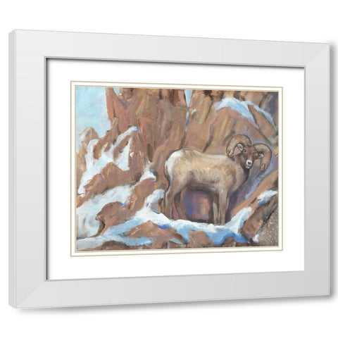 View From the Top III White Modern Wood Framed Art Print with Double Matting by OToole, Tim