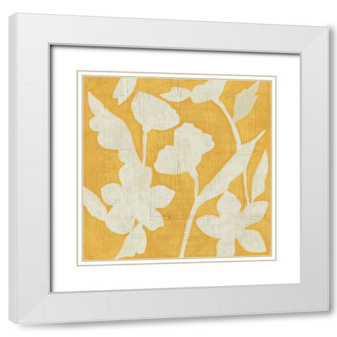 Sunlight Silhouette I White Modern Wood Framed Art Print with Double Matting by Zarris, Chariklia