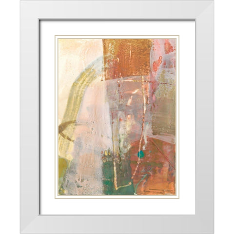 Ferly III White Modern Wood Framed Art Print with Double Matting by Jachimiec, Sue