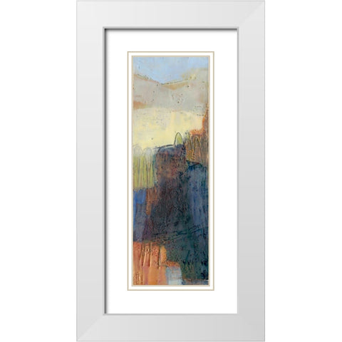 Cheville I White Modern Wood Framed Art Print with Double Matting by Jachimiec, Sue