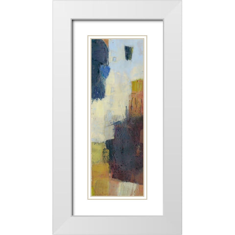 Cheville III White Modern Wood Framed Art Print with Double Matting by Jachimiec, Sue