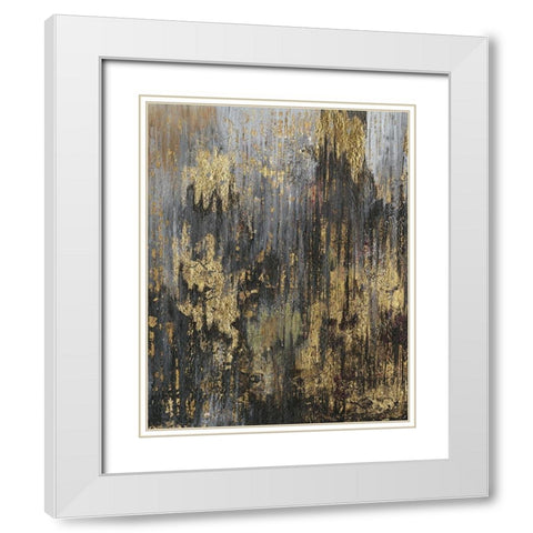 Rain or Shine I White Modern Wood Framed Art Print with Double Matting by Liama, Lily