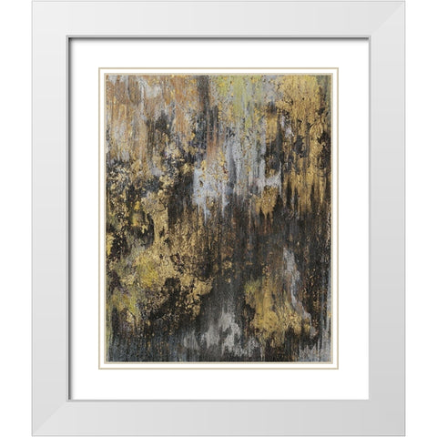 Rain or Shine II White Modern Wood Framed Art Print with Double Matting by Liama, Lily
