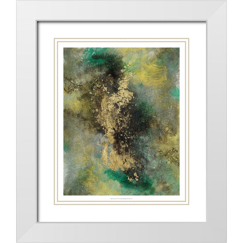 The Turn Of Events I White Modern Wood Framed Art Print with Double Matting by Liama, Lily
