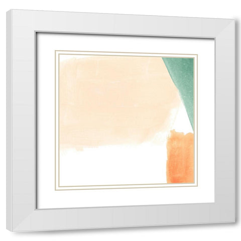 Color Swatch I White Modern Wood Framed Art Print with Double Matting by Vess, June Erica