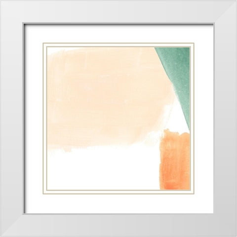 Color Swatch I White Modern Wood Framed Art Print with Double Matting by Vess, June Erica