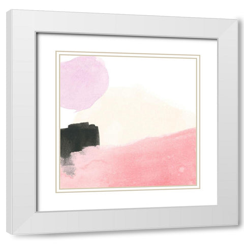 Color Swatch IV White Modern Wood Framed Art Print with Double Matting by Vess, June Erica
