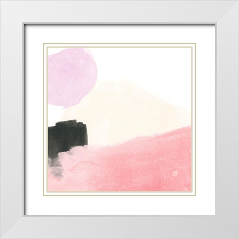 Color Swatch IV White Modern Wood Framed Art Print with Double Matting by Vess, June Erica
