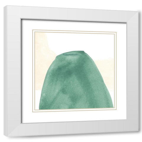 Color Swatch V White Modern Wood Framed Art Print with Double Matting by Vess, June Erica