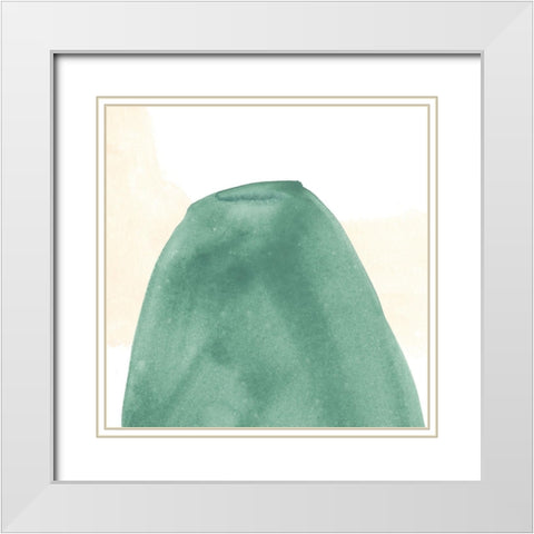 Color Swatch V White Modern Wood Framed Art Print with Double Matting by Vess, June Erica