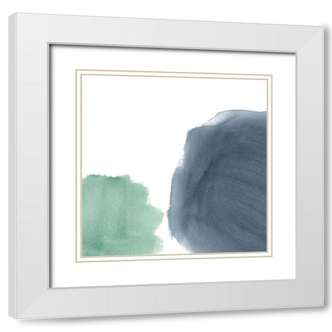 Color Swatch VII White Modern Wood Framed Art Print with Double Matting by Vess, June Erica