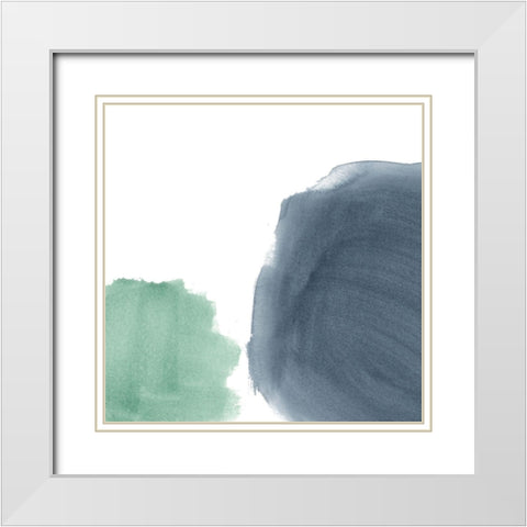 Color Swatch VII White Modern Wood Framed Art Print with Double Matting by Vess, June Erica