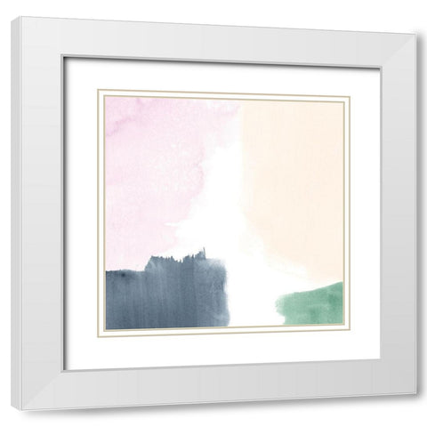 Color Swatch IX White Modern Wood Framed Art Print with Double Matting by Vess, June Erica