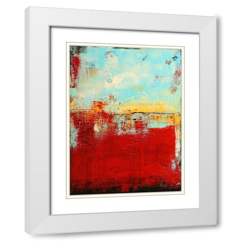Red Alaskan White Modern Wood Framed Art Print with Double Matting by Ashley, Erin