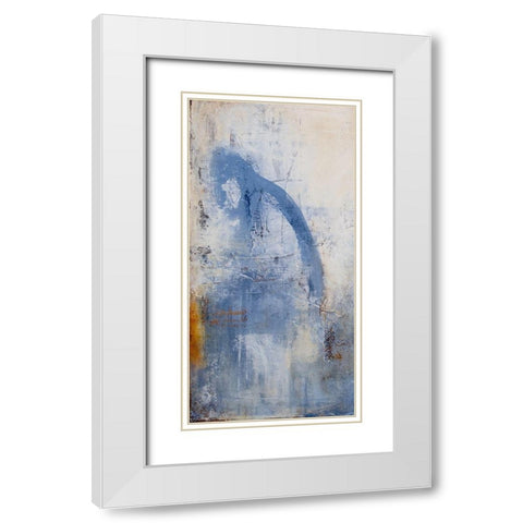 Journey to Paris I White Modern Wood Framed Art Print with Double Matting by Ashley, Erin