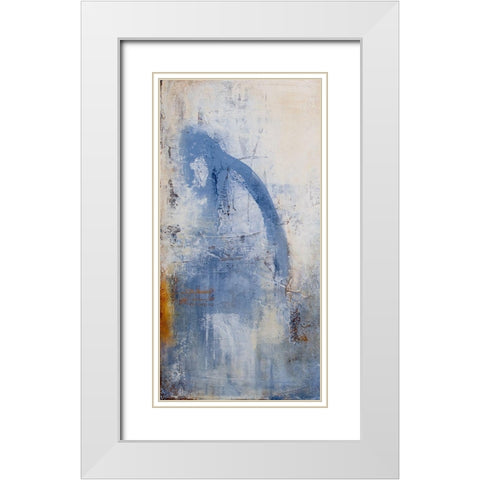 Journey to Paris I White Modern Wood Framed Art Print with Double Matting by Ashley, Erin