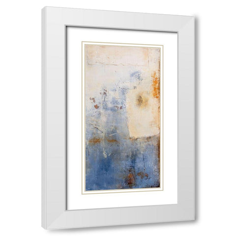 Journey to Paris II White Modern Wood Framed Art Print with Double Matting by Ashley, Erin
