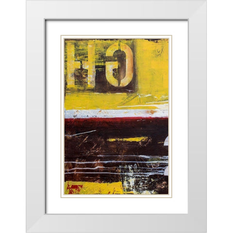 Junction 234 I White Modern Wood Framed Art Print with Double Matting by Ashley, Erin