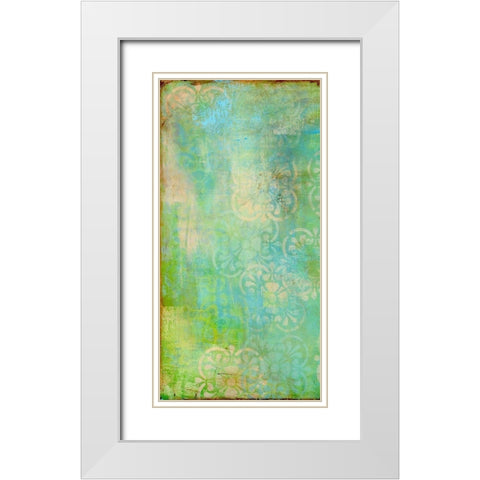 Vintage Summer II White Modern Wood Framed Art Print with Double Matting by Ashley, Erin