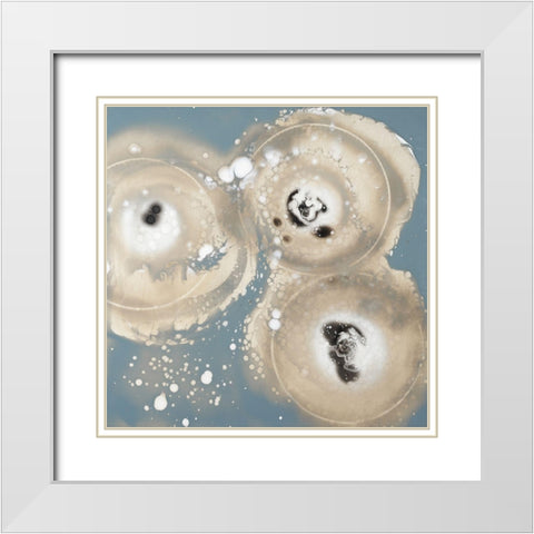 Texas River II White Modern Wood Framed Art Print with Double Matting by Ferrell, Erin McGee