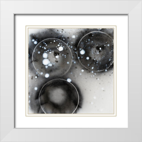 Texas River III White Modern Wood Framed Art Print with Double Matting by Ferrell, Erin McGee