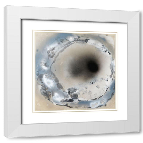 Texas River VI White Modern Wood Framed Art Print with Double Matting by Ferrell, Erin McGee