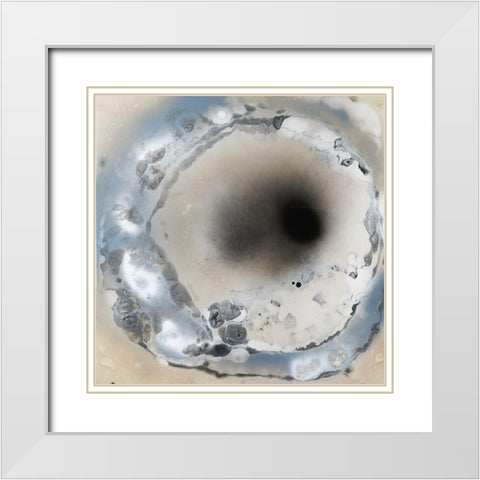 Texas River VI White Modern Wood Framed Art Print with Double Matting by Ferrell, Erin McGee