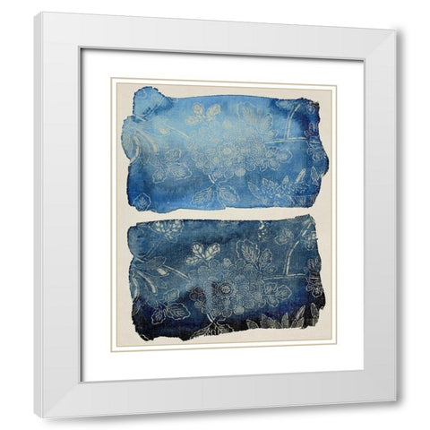 Exotic Islands I White Modern Wood Framed Art Print with Double Matting by Zarris, Chariklia