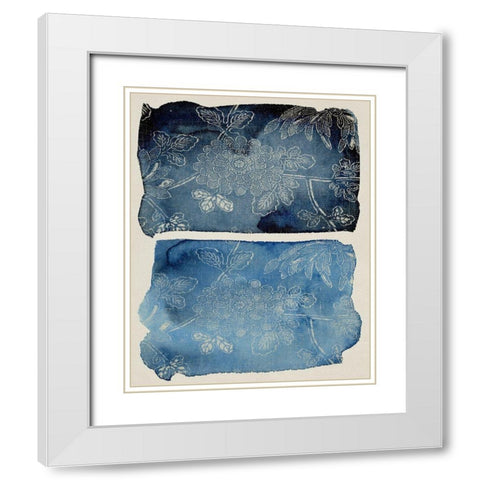 Exotic Islands II White Modern Wood Framed Art Print with Double Matting by Zarris, Chariklia