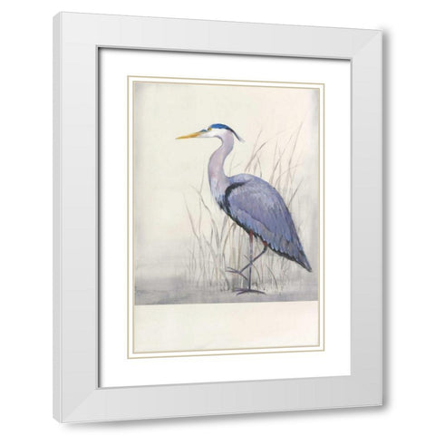 Keeping Watch II White Modern Wood Framed Art Print with Double Matting by OToole, Tim