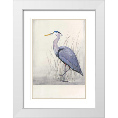 Keeping Watch II White Modern Wood Framed Art Print with Double Matting by OToole, Tim