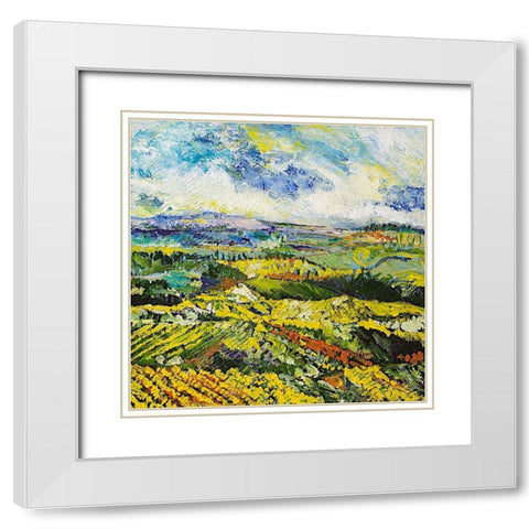 Its All New White Modern Wood Framed Art Print with Double Matting by Friedlander, Allen