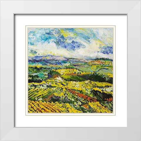 Its All New White Modern Wood Framed Art Print with Double Matting by Friedlander, Allen