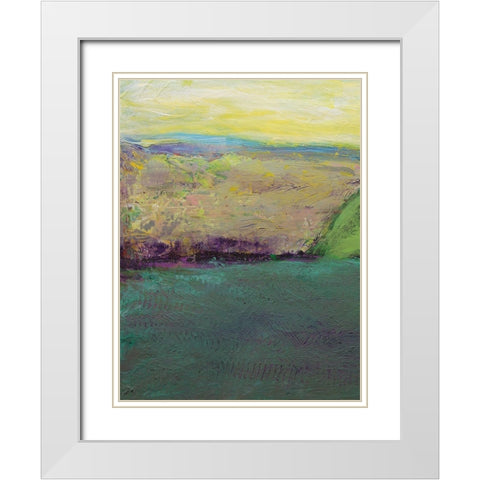 Monterey Morning I White Modern Wood Framed Art Print with Double Matting by Friedlander, Allen