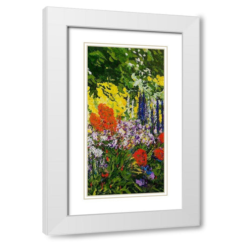 Under the Branch II White Modern Wood Framed Art Print with Double Matting by Friedlander, Allen