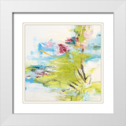 Wish You Were Here II White Modern Wood Framed Art Print with Double Matting by Bothne, Janet